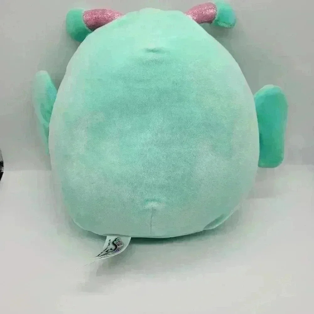 Adorable Squishmallows Reina Aqua Gree Butterfly Pluch 8" Animal Kellytoy - Picture 6 of 8